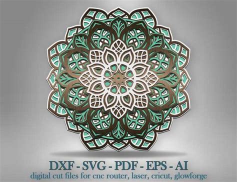 Free Free Mandala Shadow Box Cricut 936 SVG PNG EPS DXF File