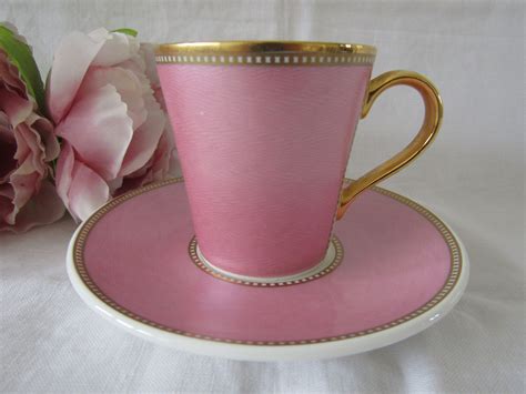 Pink And 22kt Gold Demitasse Coffee Cup And Saucer The Royal Collection Coffee Can T For