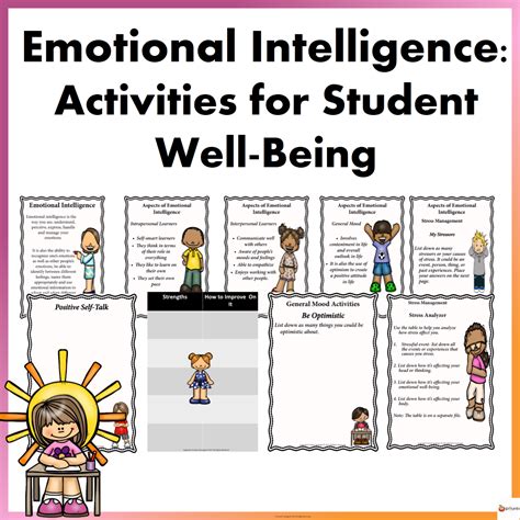 Emotional Intelligence Activities For Student Well Being Made By