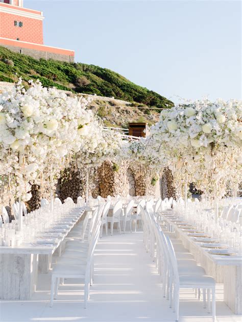 A Glamorous Destination Wedding On The Island Of Capri In Italy All