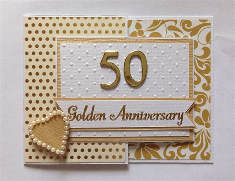 Golden Wedding Anniversary Joy Card Joy Cards Anniversaries Cards