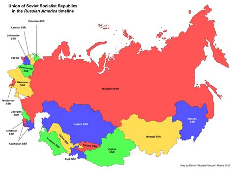 Where Is Soviet Union On The Map