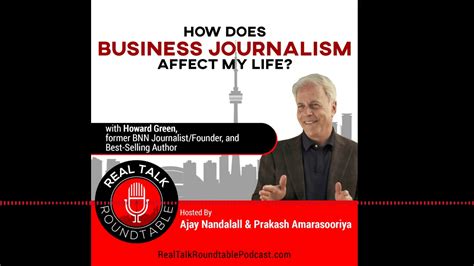 How Does Business Journalism Affect My Life Youtube