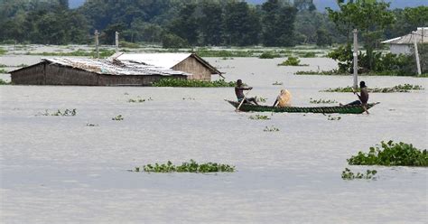 Assam Floods Death Toll Reaches 113 Over 569 Lakh People Affected 626 Relief Camps Set Up