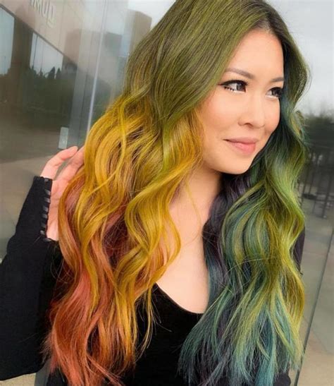 The Most Eye Catching Bold Hair Colors For Fall Fashionisers© Part 4