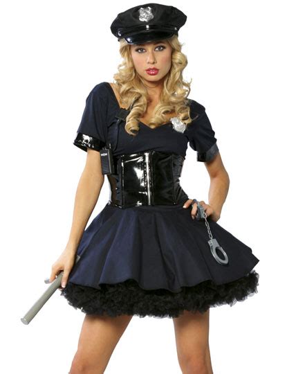 Fashion Care 2u L1324 Sexy Blue Sweet Cop Women Police Officer Costume