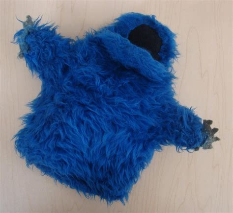 Vintage Cookie Monster Hand Puppet Sesame Street 1976 1902994316