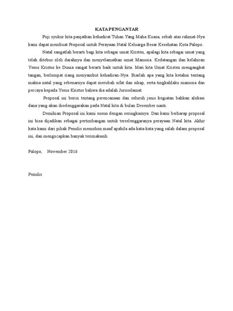 Nurul rahmatun khasanah (931312114) jurusan syariah program studi ekonomi syariah sekolah tinggi agama islam negeri kediri (stain). Kata Pengantar Proposal Natal