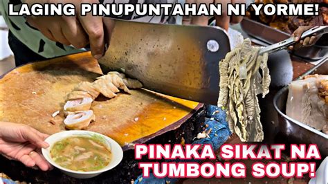 Street Food Manila Rado S Lechon At Tumbong Soup Tumbong Tondo Youtube