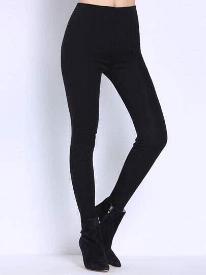 Elastic Waist Slim Leggings Sheinsheinside