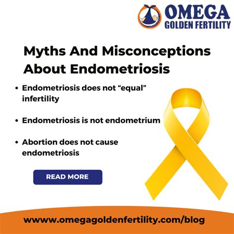 myths and misconceptions about endometriosis omega golden fertility clinic