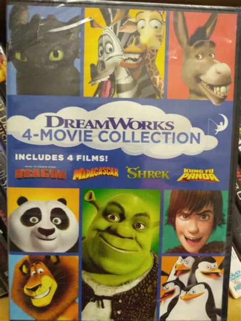 Dreamworks 4 Movie Collection Dvd 1045 Picclick