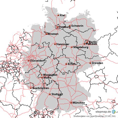 Drei der vier am stärksten betroffenen regionen liegen in bayern: AUTOBAHNNETZ DEUTSCHLAND PDF