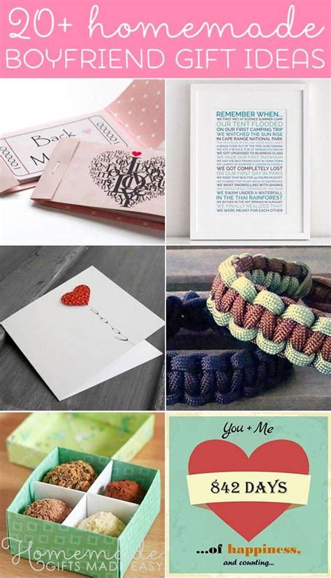 Creative unique birthday gift ideas for boyfriend. Best Homemade Boyfriend Gift Ideas - Romantic, Cute, and ...