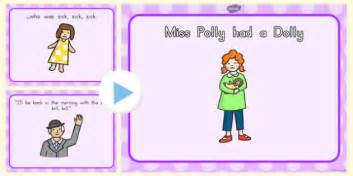 Miss Polly Had A Dolly Powerpoint