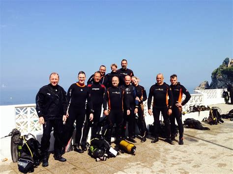 Big Dive Team Earlier In Gibraltar Great Conditions Super Down There
