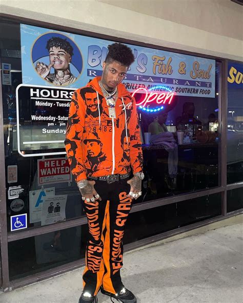 Blueface Outfit From January 10 2022 Whats On The Star