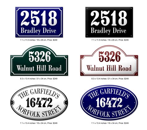 Address Plaques For Homes Homesfeed