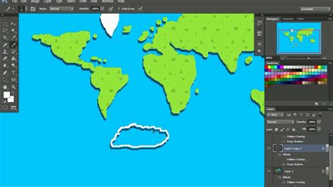 How To Make Fantasy Maps In Photoshop Pixel Art Youtube