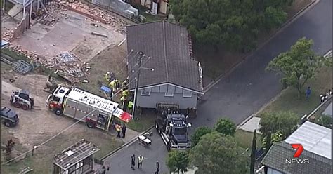 queensland man taken to hospital after house falls on him huffpost news
