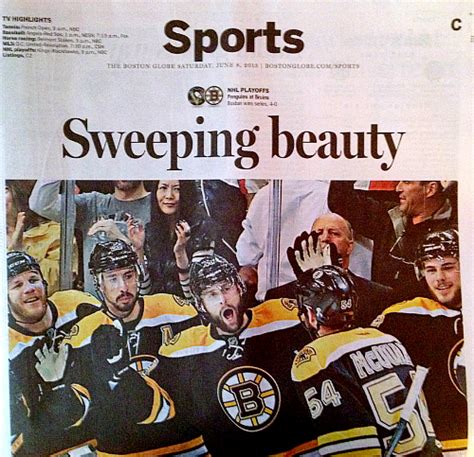 Sweeping Beauty Bruins Sweep The Penguins 2013 Eastern Conference