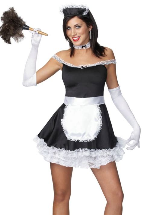 Frisky French Maid Adult Costume3699 French Maid Costume Adult