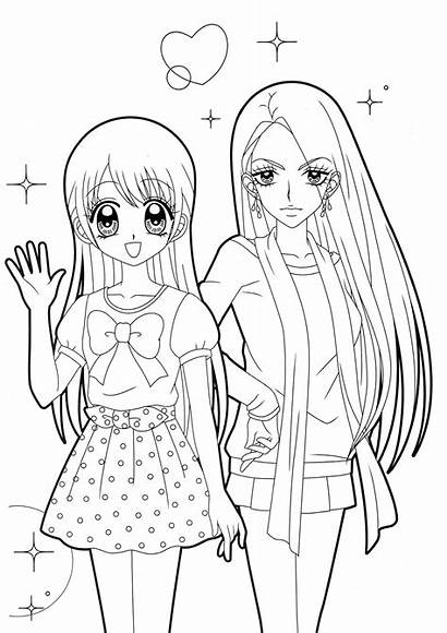 Coloring Pages Anime Printable Getcolorings