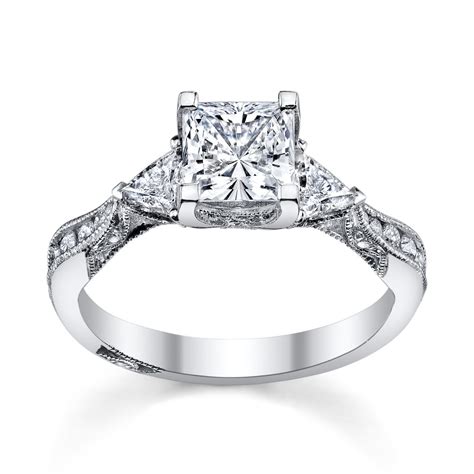Princess cut engagement rings first appeared in the 1960s but it wasn't until the 80s that the cut we see today was perfected, making it one of the most modern princess cut diamonds can be found in multiples styles in our engagement ring collections. 6 Princess Cut Engagement Rings She'll Love - Robbins ...