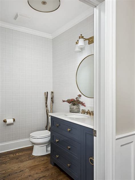 Affordable and creative ideas that suit. Powder Room Mr. Green's In Charge - Designstorms | Blue ...