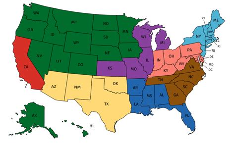 America Divided Into States With The Population Of California Boing Boing