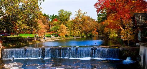 A Beautiful Fall Day In Chagrin Falls