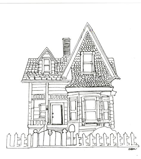 Printable House From Up