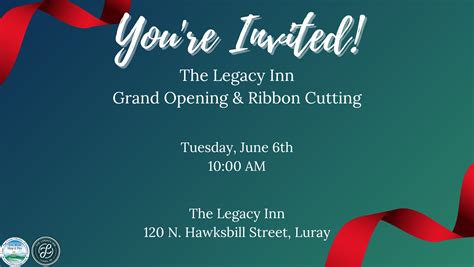 The Legacy Inn Grand Opening And Ribbon Cutting Luray Page Chamber Of