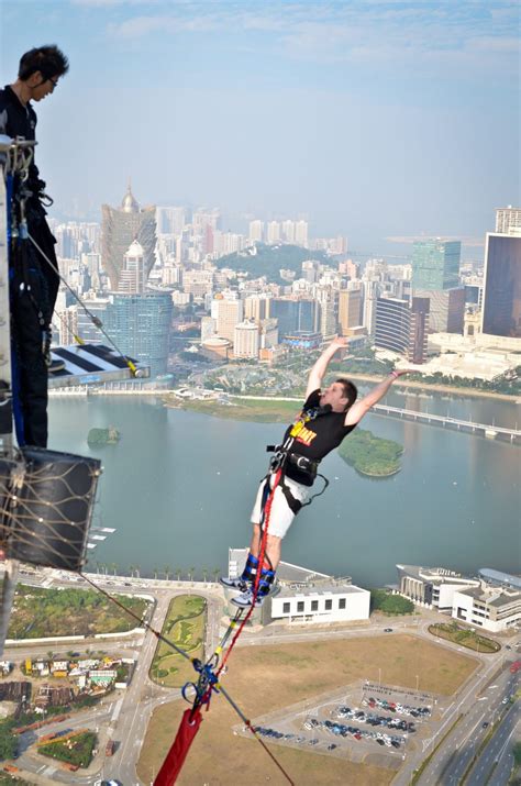 The Highest Bungee Jump In The World Macau China