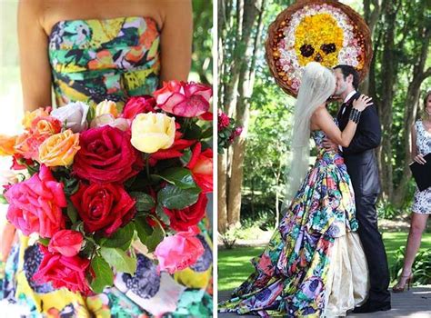 Colorful Wedding Dress Colored Wedding Dresses Wedding Colors Nontraditional Wedding Dress