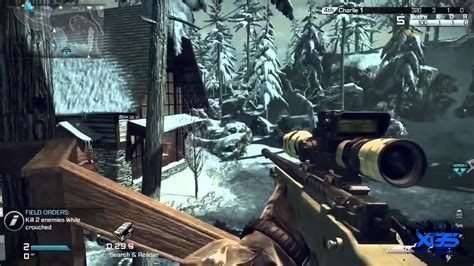Call Of Duty Ghosts Whiteout Gameplay Multiplayer Domination