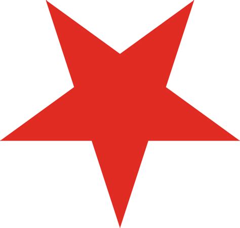 Red Star Png Transparent Image Download Size 600x571px