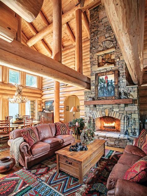 Mesmerizing Log House Interiors That Will Impress You World Inside