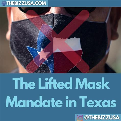 The Lifted Mask Mandate In Texas The Bizz Usa