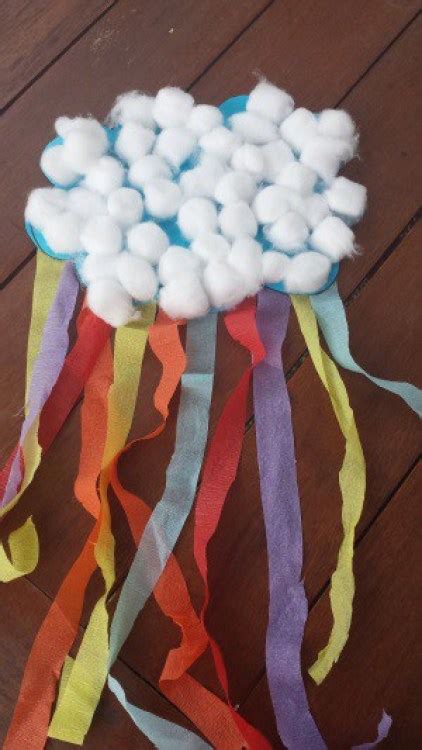 Rain Cloud Toddler Craft My Bored Toddler