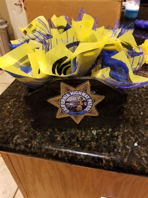 Start To My Centerpieces Police Retirement Party Retirement Party