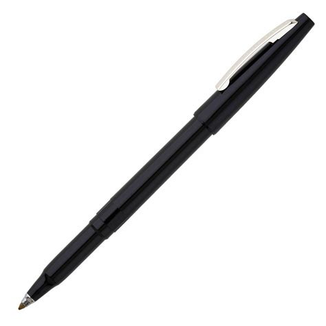 R100 A Pentel Rolling Writer Rollerball Pen 08mm Tip Black Ink Pack