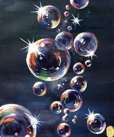 Artist Store Acrylic Painting Dream Bubbles 45 Pm For Details