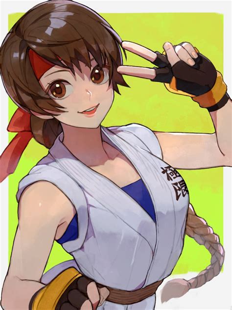 Yuri Sakazaki The King Of Fighters And More Drawn By Oni Gini