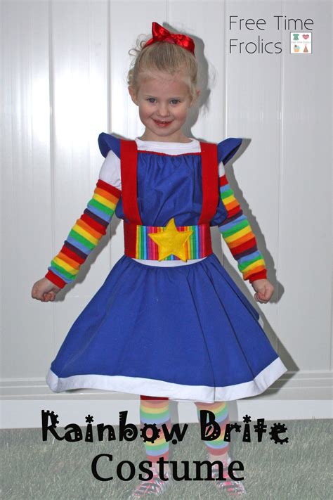 Rainbow Brite Costume Free Time Frolics