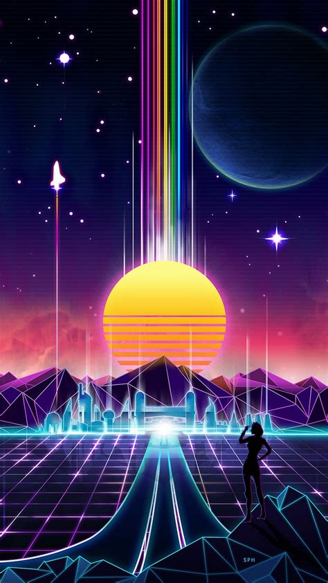 Retrowave Playstation Wallpapers Wallpaper Cave