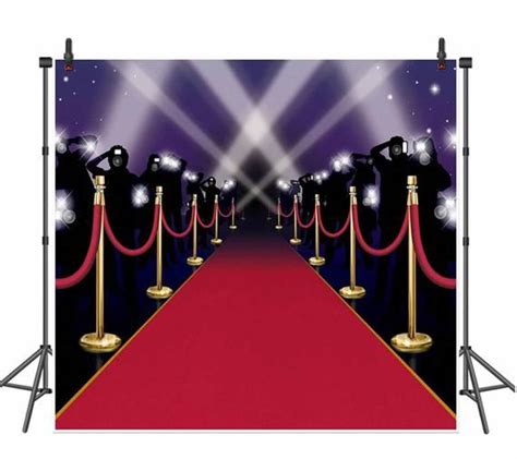 Red Carpet Photography Backdrop Awards Ceremony Photo Booth Background