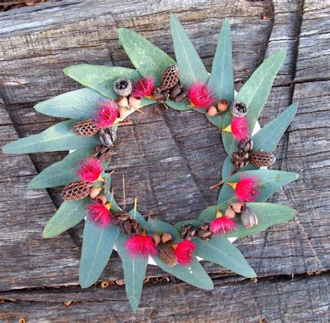 Nature Craft Wreath Nature Crafts For Kids