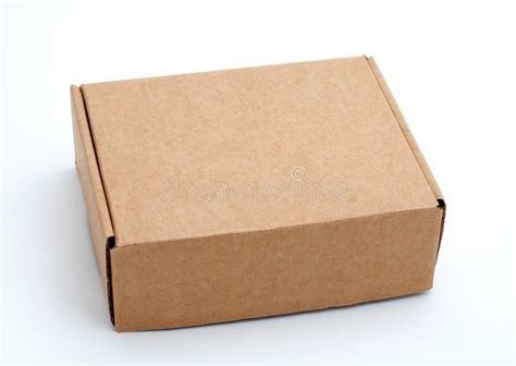 An Closed Cardboard Box Stock Photo Image Of Closed Blank 851780