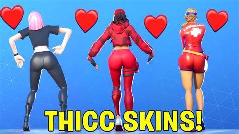 Top 25 Best Thicc Dances And Emotes In Fortnite Thicc Fortnite Skins